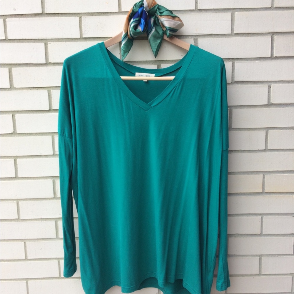 Vestique Aqua Piko Shirt